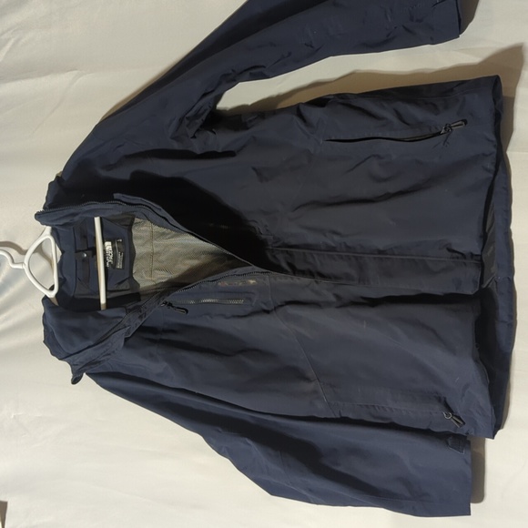 North Face Men's Large Navy Winter Shell - Picture 1 of 6